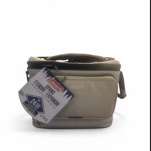 Coleman Beige and black Toiletry Bag